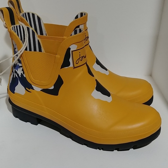 Joules Shoes - Joules wellibob yellow Floral size 7